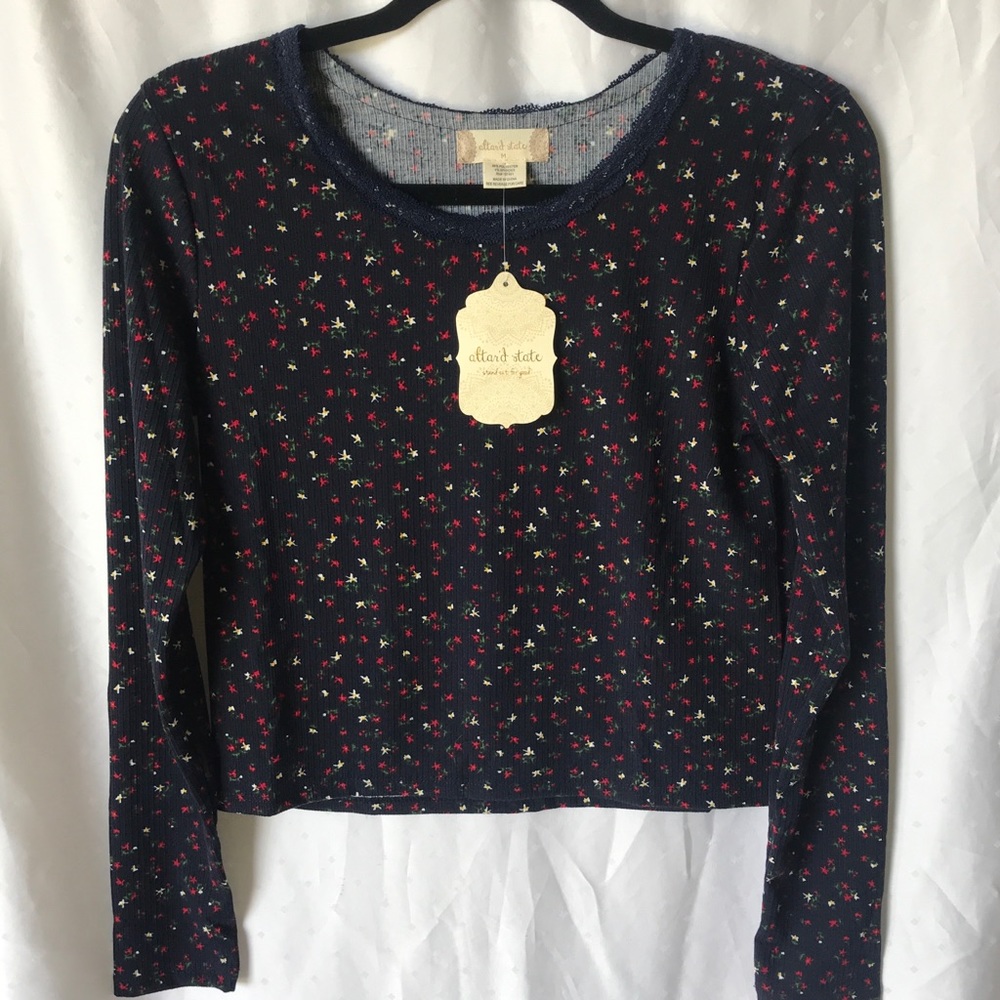 Altar’d State Ribbed Knit T-shirt - Picture 2 of 7